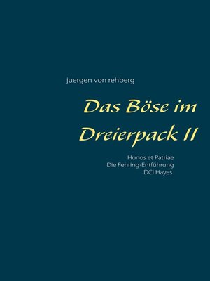 cover image of Das Böse im Dreierpack II